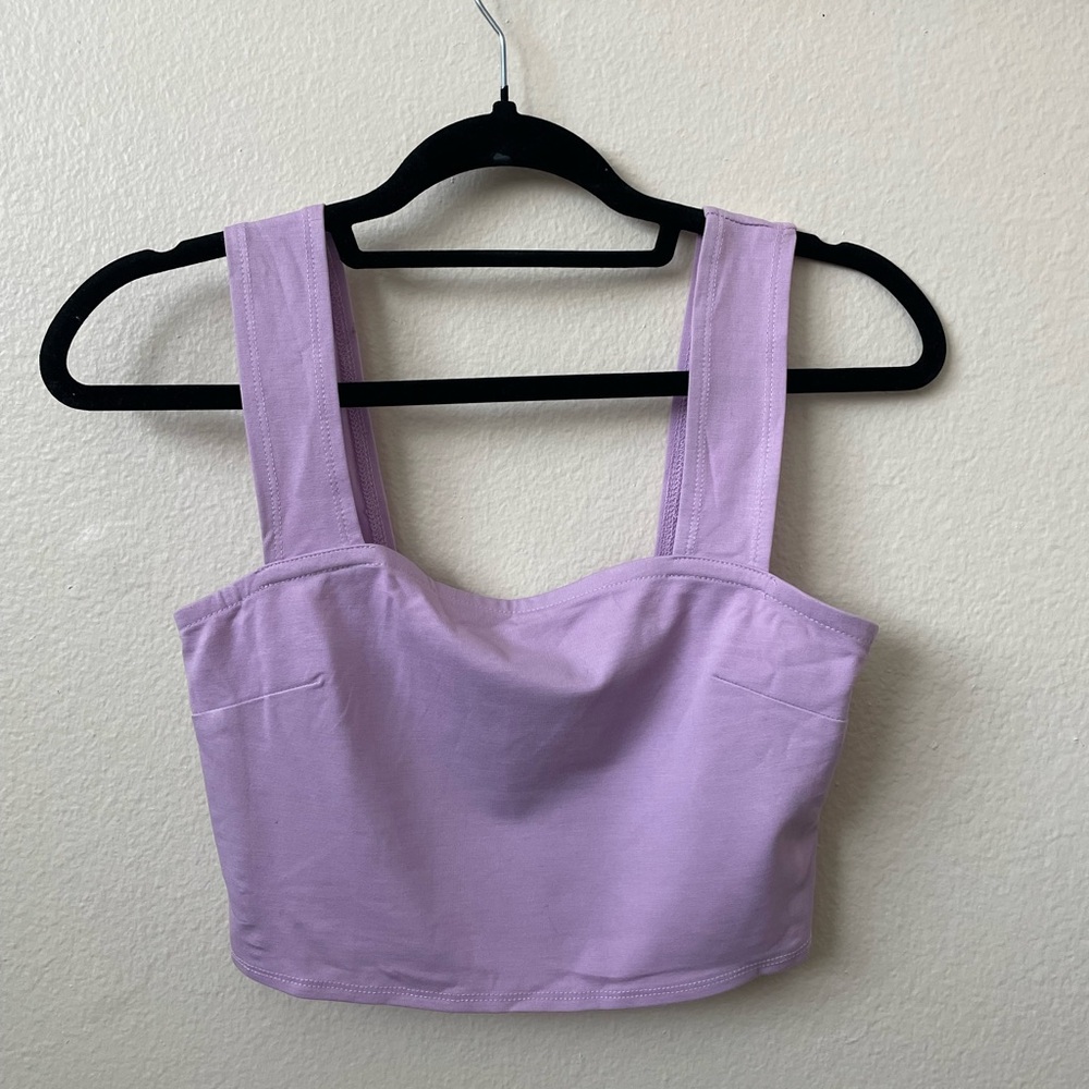 Urban outfitters NWOT purple crop top S
